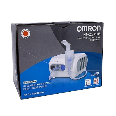  Ингалятор (небулайзер) компрессорный  OMRON Comp Air NE-C28 Plus купить в аптеке ФАРМЭКОНОМ