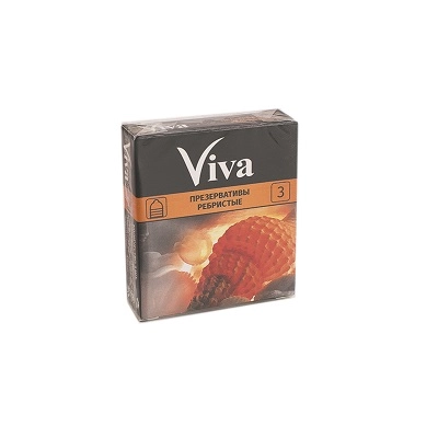 изображение Презервативы VIVA N3 ребристые от интернет-аптеки ФАРМЭКОНОМ