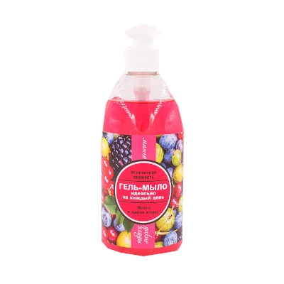 изображение Мыло жидк. Natural Soap 530мл свеж. манго,ягоды от интернет-аптеки ФАРМЭКОНОМ