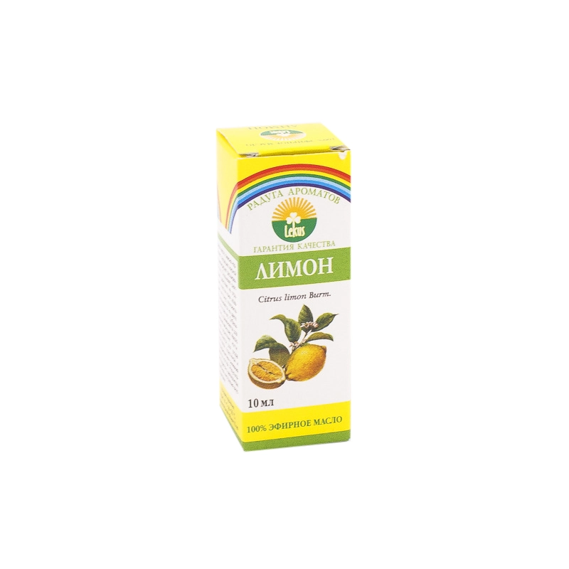 изображение Lekus эфирное масло лимона 10мл от интернет-аптеки ФАРМЭКОНОМ