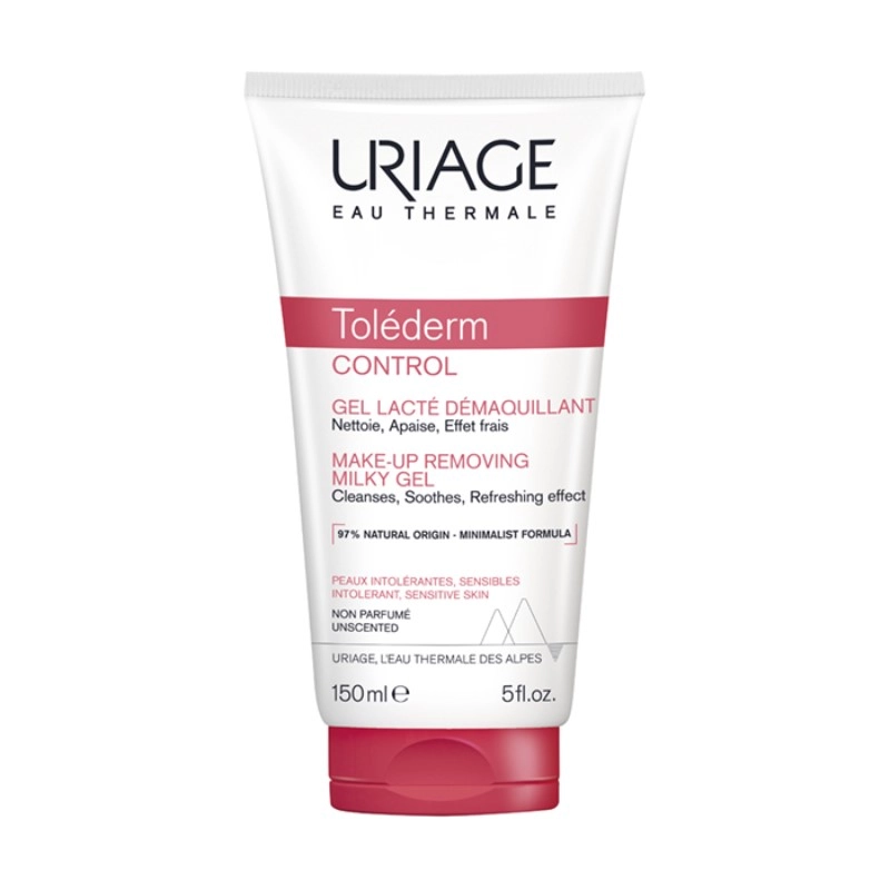 изображение Uriage Tolederm гель-молочко для снятия макияжа 150мл от интернет-аптеки ФАРМЭКОНОМ