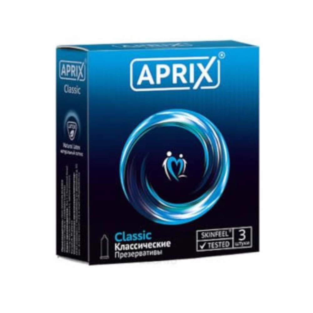 изображение Презервативы APRIX Classic 3 шт от интернет-аптеки ФАРМЭКОНОМ