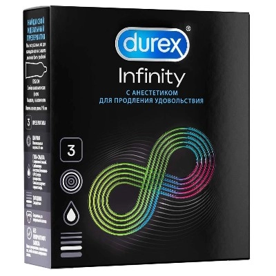 изображение Презервативы Durex N3 Инфинити от интернет-аптеки ФАРМЭКОНОМ