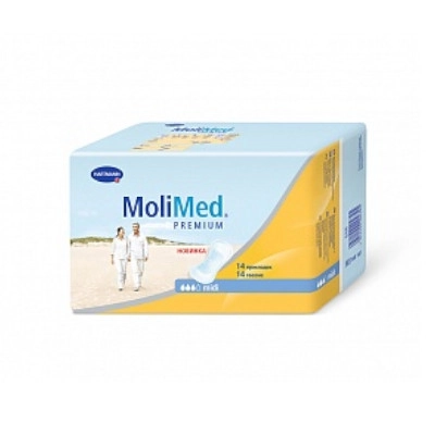 изображение Урологические прокладки для женщин MoliMed Premium Midi 14шт от интернет-аптеки ФАРМЭКОНОМ
