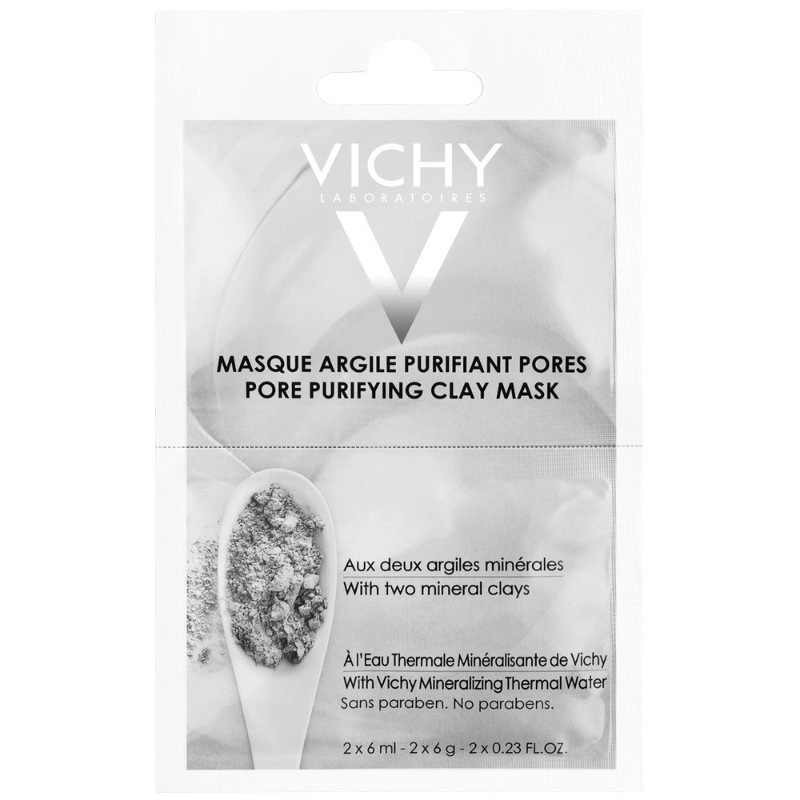 изображение VICHY маска для лица очищающая с глиной 12мл от интернет-аптеки ФАРМЭКОНОМ