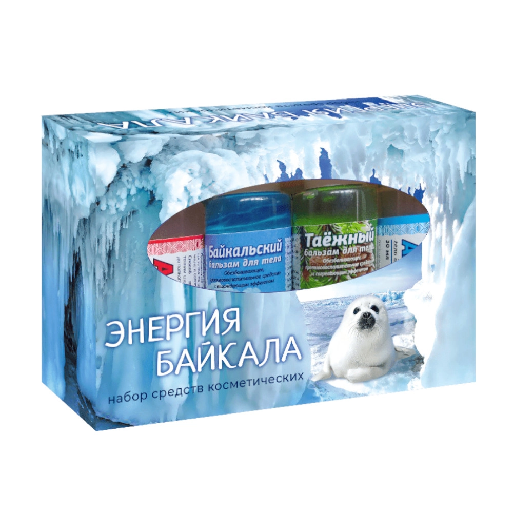 изображение Тайга продукт Набор косметических средств Энергия Байкала от интернет-аптеки ФАРМЭКОНОМ