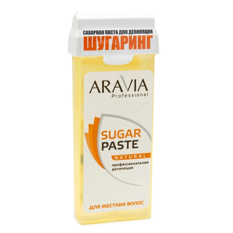 изображение ARAVIA Professional сахарная паста для шугаринга в картридже Натуральная "мягкая" 150г от интернет-аптеки ФАРМЭКОНОМ