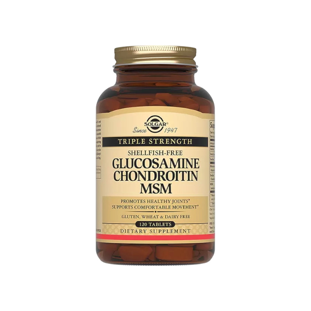 изображение Солгар Глюкозамин, хондроитин,МСМ таб. 2090мг N120 от интернет-аптеки ФАРМЭКОНОМ