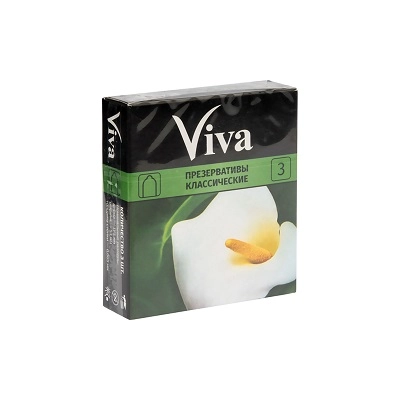 изображение Презервативы VIVA N3 классик от интернет-аптеки ФАРМЭКОНОМ