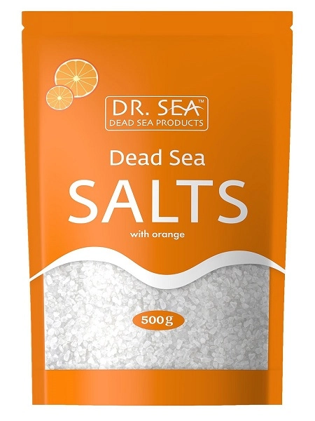 изображение DR. SEA соль для тела с экстрактом апельсина 500гр от интернет-аптеки ФАРМЭКОНОМ