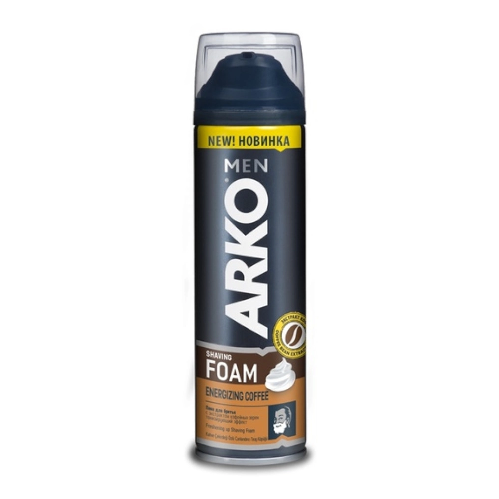 изображение Пена для бритья ARKO Men Coffee 200мл от интернет-аптеки ФАРМЭКОНОМ