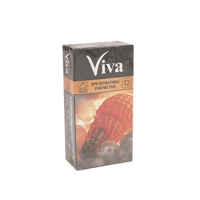 изображение Презервативы VIVA N12 ребристые от интернет-аптеки ФАРМЭКОНОМ
