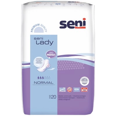 изображение Урологические прокладки для женщин Seni Lady Normal 20шт от интернет-аптеки ФАРМЭКОНОМ
