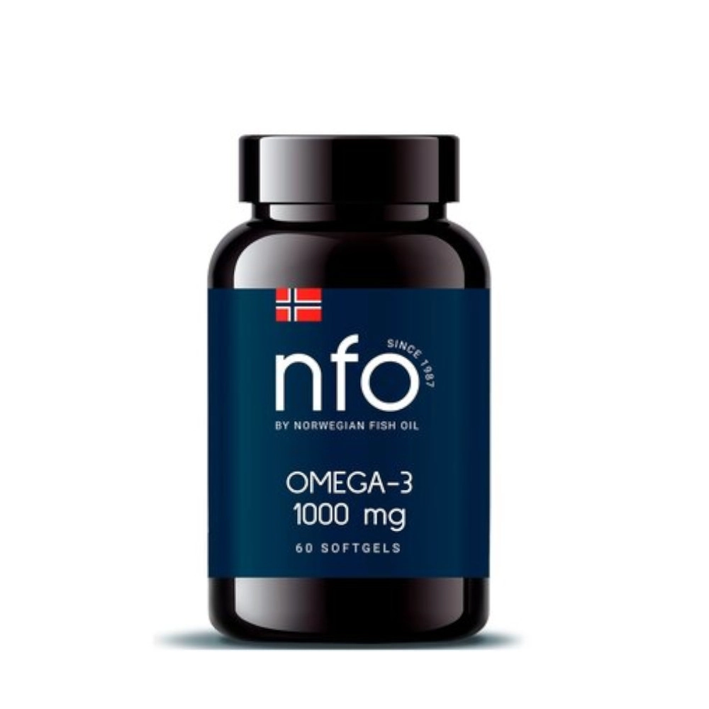 изображение NFO Омега-3 1000 мг 60шт от интернет-аптеки ФАРМЭКОНОМ