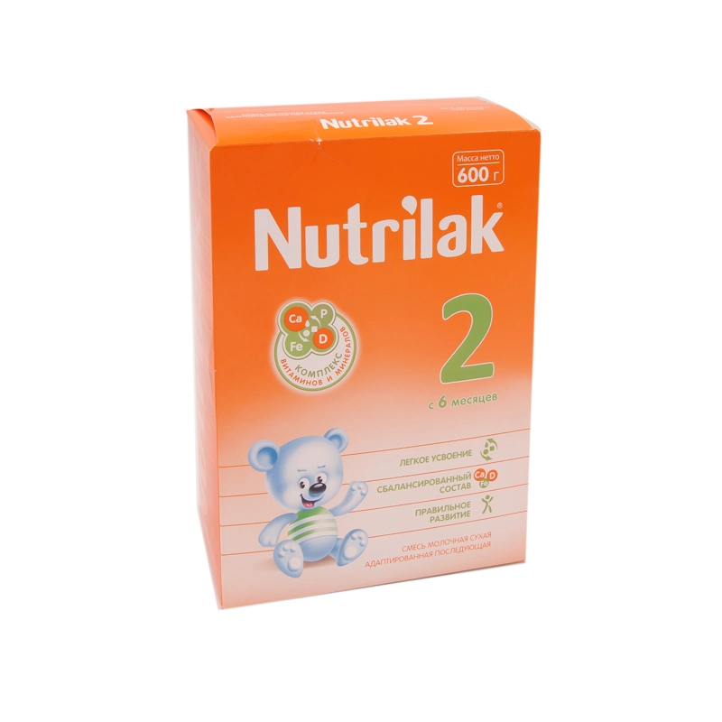 изображение Молочная смесь Нутрилак 2 600г 6-12мес. от интернет-аптеки ФАРМЭКОНОМ