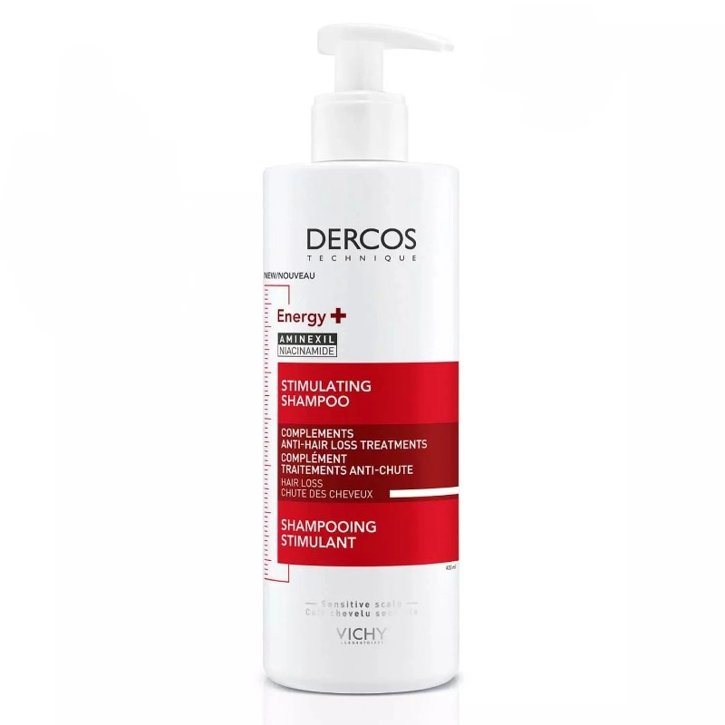 изображение VICHY DERCOS Energy+ шампунь против выпадения и истончения волос тонизирующий 400мл от интернет-аптеки ФАРМЭКОНОМ