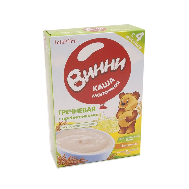 изображение Каша Винни молочная, гречка с 4 мес. 200г от интернет-аптеки ФАРМЭКОНОМ
