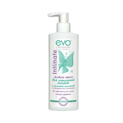 изображение Жидкое мыло EVO Intimate для интимной гигиены для чувствительной кожи 200мл от интернет-аптеки ФАРМЭКОНОМ