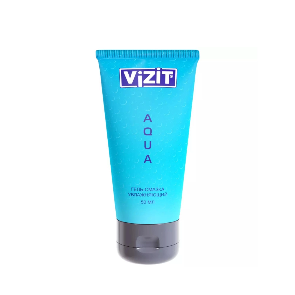 изображение Гель-смазка ViZiT Aqua увлажняющая 50мл от интернет-аптеки ФАРМЭКОНОМ