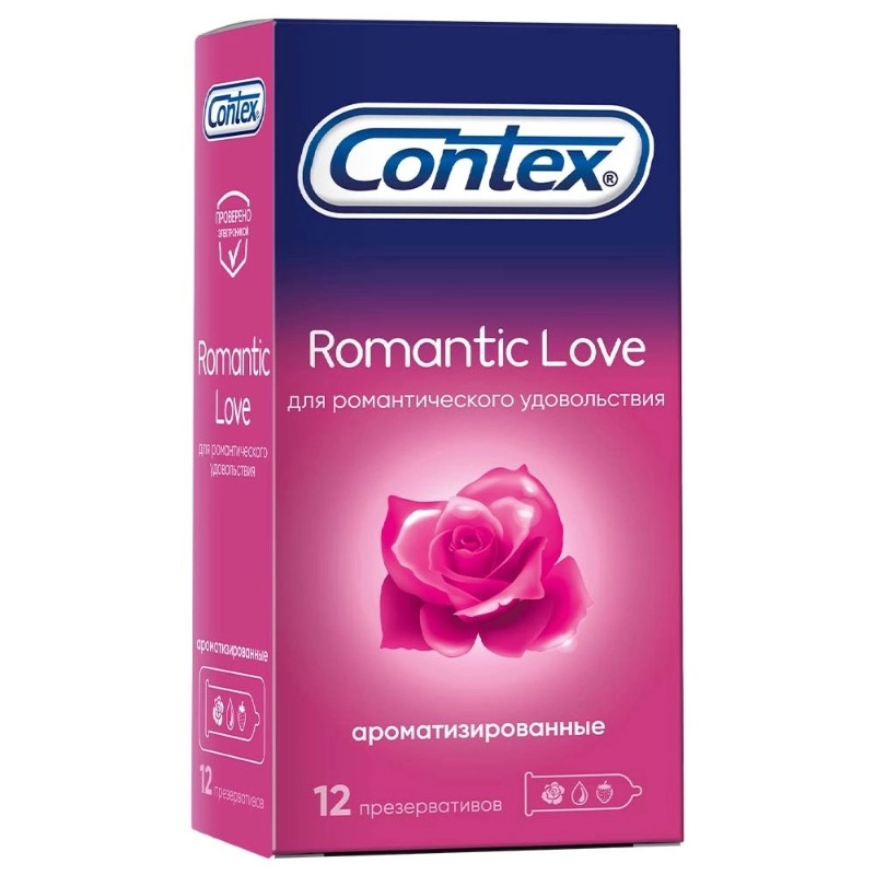 изображение Презервативы CONTEX N12 Romantic ароматизированные от интернет-аптеки ФАРМЭКОНОМ