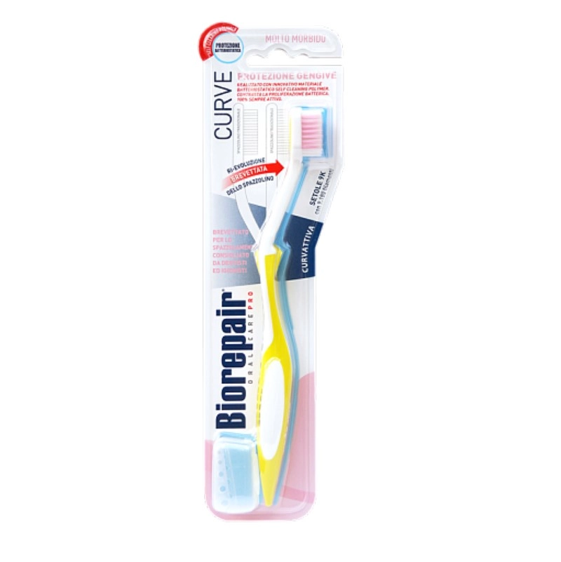 изображение Biorepair Gum Protection Ultra Soft зубная щетка ультра-мягкая цвет микс от интернет-аптеки ФАРМЭКОНОМ