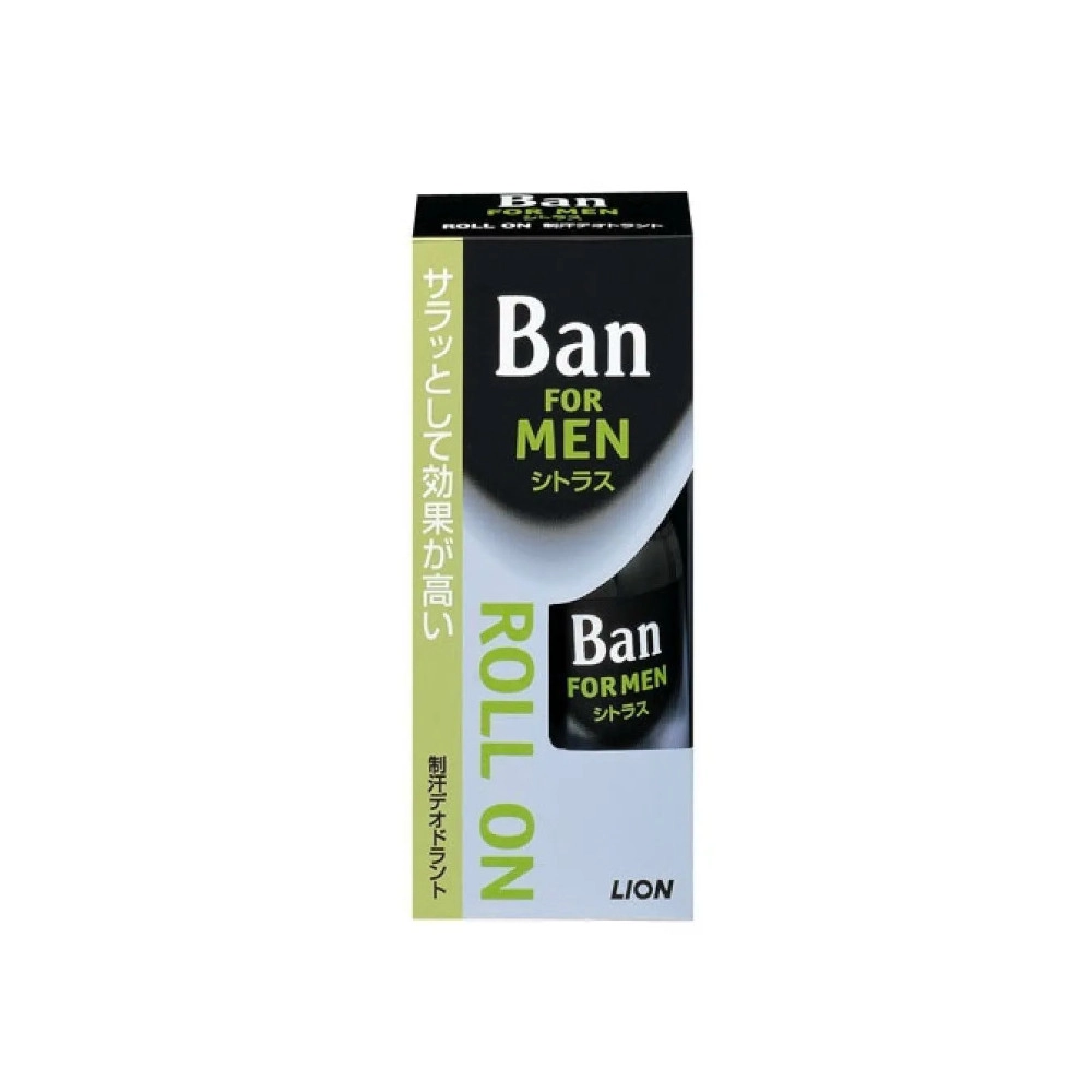 изображение LION Ban For men дезодорант-антиперспирант шариковый Цитрус 30мл от интернет-аптеки ФАРМЭКОНОМ