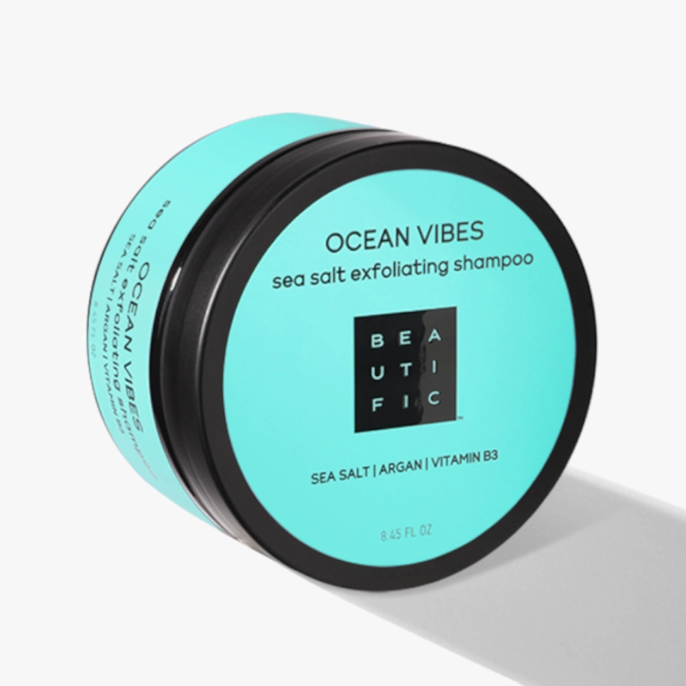 изображение Шампунь-скраб BEAUTIFIC OCEAN VIBES для кожи головы 250мл от интернет-аптеки ФАРМЭКОНОМ