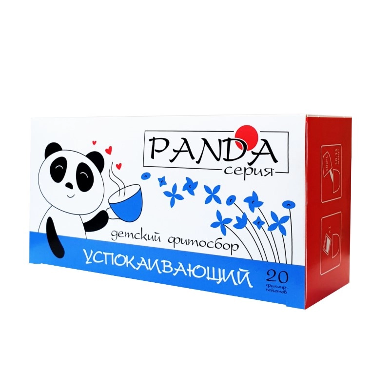 изображение Фиточай PANDA От кашля детский 1,5г 20 фильтр-пакетов от интернет-аптеки ФАРМЭКОНОМ